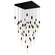 Greta LED Chandelier in Black (401|1589P36-41-101)