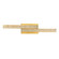 Stagger LED Vanity in Brass (401|1588W24-2-624)