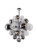 Pallocino LED Chandelier in Chrome (401|1205P25-15-601)