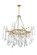 Anita 12 Light Chandelier in Gold Leaf (401|1094P43-12-620)