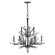 Eve LED Chandelier in Brushed Graphite (138|FR46809BGR)