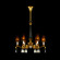 Mariner Luxury 28.50'' W Chandelier in French Gold (48|19453-0-55)
