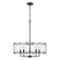 Madeline Four Light Pendant in Black Tie (65|AA1003BT)