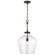 Boland One Light Pendant in Bronze (65|9F370A)