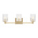 Lando Three Light Wall / Bath in Satin Brass (1|GLV1043EN/SB)