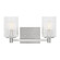 Lando Two Light Wall / Bath in Brushed Steel (1|GLV1042EN/BS)