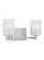 Lando Two Light Wall / Bath in Brushed Steel (1|GLV1042BS)