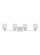 Parker Four Light Wall / Bath in Chrome (1|GLV1034CH)