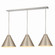 Eaton Three Light Pendant in Brushed Nickel (224|6011P18-3L-BN)