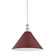 Painted No. 2 One Light Pendant in Polished Nickel (70|MDS352L-PN/CRN)