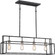Lake Four Light Island Pendant in Iron Black / Brushed Nickel Accents (72|60-5859)
