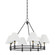 Howard Six Light Chandelier in Aged Brass (70|MDS1800-AGB/DB)