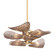 Cardiff Eight Light Semi Flush Mount in Vintage Gold Leaf (68|515-08-VGL)