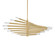 Strasbourg LED Chandelier in Vintage Brass (68|501-56-VB)