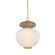 Syros LED Pendant in Vintage Brass (68|498-14-VB)