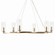 Harpin Six Light Chandelier in Champagne Bronze (12|52771CPZ)