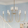 Moraine LED Chandelier in Champagne Bronze (12|52759CPZLED)