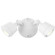 LED Double Flood Light in White (51|4-FLOOD-A2-3CCT-WH)