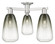 Arcadia Three Light Semi-Flush Mount in Brushed Satin Nickel (405|716-3F-SN-G480-6SL)