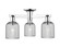 Arcadia Three Light Semi-Flush Mount in Polished Chrome (405|716-3F-PC-G559-5SM)