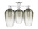 Arcadia Three Light Semi-Flush Mount in Polished Chrome (405|716-3F-PC-G484-7SL)