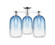 Arcadia Three Light Semi-Flush Mount in Polished Chrome (405|716-3F-PC-G482-7SB)