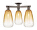 Arcadia Three Light Semi-Flush Mount in Oil Rubbed Bronze (405|716-3F-OB-G480-6AM)