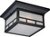 Drexel Two Light Flush Mount in Stone Black (72|60-5606)