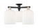 Arcadia Three Light Semi-Flush Mount in Black Antique Brass (405|716-3F-BAB-G559-8GWH)
