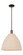 Arcadia One Light Mini Pendant in Oil Rubbed Bronze (405|716-1S-OB-NBD-16-NAT)