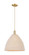 Arcadia One Light Mini Pendant in Champagne Bronze (405|716-1P-CB-NBD-16-NAT)