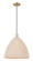 Arcadia One Light Mini Pendant in Antique Brass (405|716-1P-AB-NBD-16-NAT)