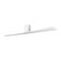 Plank Smart 72 Hugger 72'' Ceiling Fan in Matte White (71|2PLSMH72RZW)