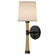 Hatteras One Light Wall Sconce in Natural Rope w/Deep Patina Bronze (165|Z450X)