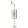 Clare One Light Floor Easel in Polished Nickel w/Sunset Painted (165|SU17SU)