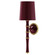 Kane One Light Wall Sconce in Sugar Plum w/Modern Brass (165|SM87X)