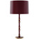 Kane One Light Table Lamp in Sugar Plum w/Modern Brass (165|SM71X)