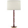 Kane One Light Table Lamp in Sugar Plum w/Modern Brass (165|SM71)