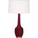Delilah One Light Table Lamp in Sugar Plum Glazed Ceramic (165|SM701)