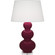 Triple Gourd One Light Table Lamp in Sugar Plum Glazed Ceramic w/Lucite (165|SM43X)