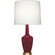 Emma One Light Table Lamp in Sugar Plum Glazed Ceramic w/Warm Brass (165|SM38)