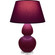 Double Gourd One Light Table Lamp in Sugar Plum Glazed Ceramic w/Lucite (165|SM23P)