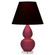 Small Double Gourd One Light Accent Lamp in Sugar Plum Glazed Ceramic w/Lucite (165|SM13K)