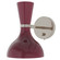 Clare One Light Wall Sconce in Polished Nickel w/Sugar Plum Painted (165|SM06SM)