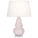 Small Triple Gourd One Light Accent Lamp in Rose Water Glazed Ceramic w/Lucite (165|RW33X)