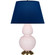 Double Gourd One Light Table Lamp in Rose Water Glazed Ceramic w/Antique Natural Brass (165|RW20N)