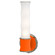 Kane One Light Wall Sconce in Pumpkin w/Polished Nickel (165|PM69)