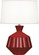 Small Orion One Light Accent Lamp in Oxblood Glazed Ceramic (165|OX989)