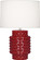 Small Dolly One Light Accent Lamp in Oxblood Glazed Textured Ceramic (165|OX801)