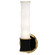 Kane One Light Wall Sconce in Obsidian w/Modern Brass (165|OS68)